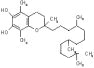 Darstellung eines Tocopherol-Molek&uuml;ls